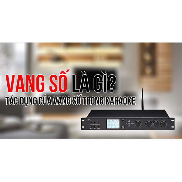 Vang số là gì? Chức năng của vang số? Vì sao cần trang bị vang số cho dàn Karaoke?